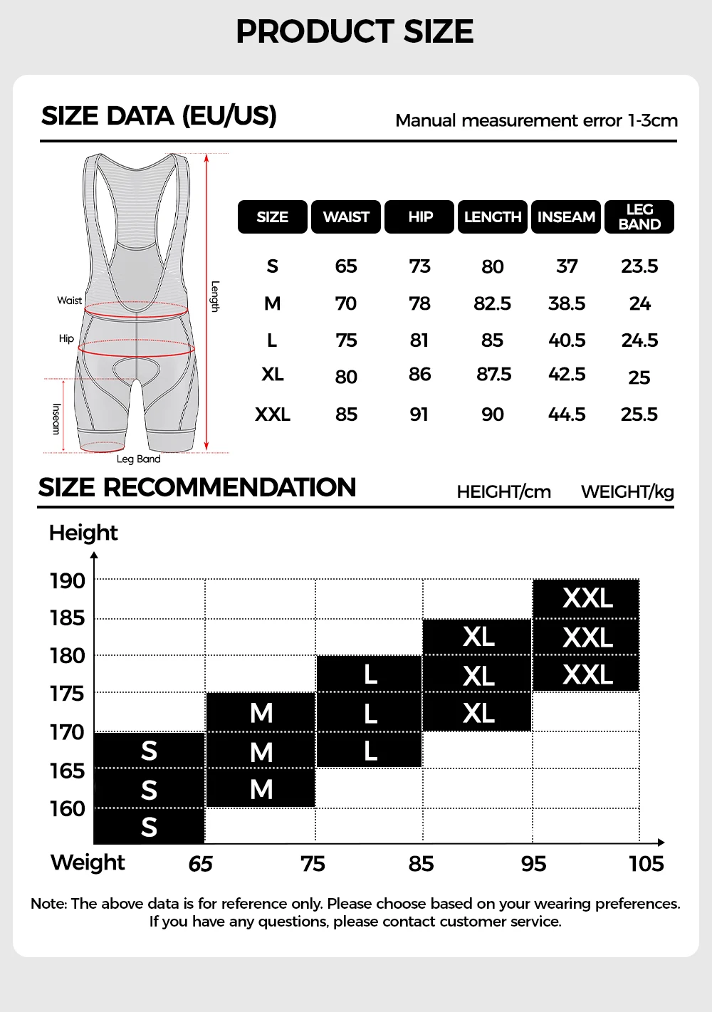 ZRSE Herren-Radhose mit Trägern, 5H-Polsterung, reflektierenden Streifen, hochelastisch, atmungsaktiver Netzstoff am Rücken, feuchtigkeitsableitend, mit Tasche, für Straßen- und Mountainbike. – Detail 4