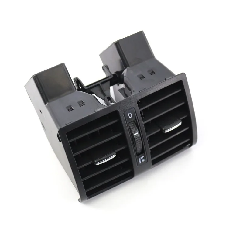 폭스바겐 투란 캐디 2003-2014 리어 AC 에어컨 아웃렛 새들 리어 암레스트 박스 콘솔 벤트 내부 자동차 교체 액세서리