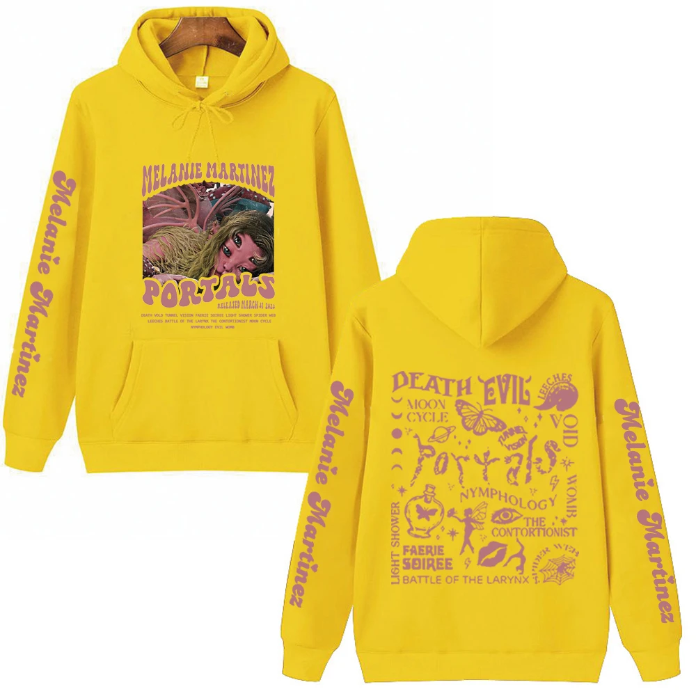 Melanie Martinez Portals Heren Hoodie Heren En Dames Mode Eenvoudige Lange Mouwen Pullover Y 2K Street Trend Grote Sweatshirt