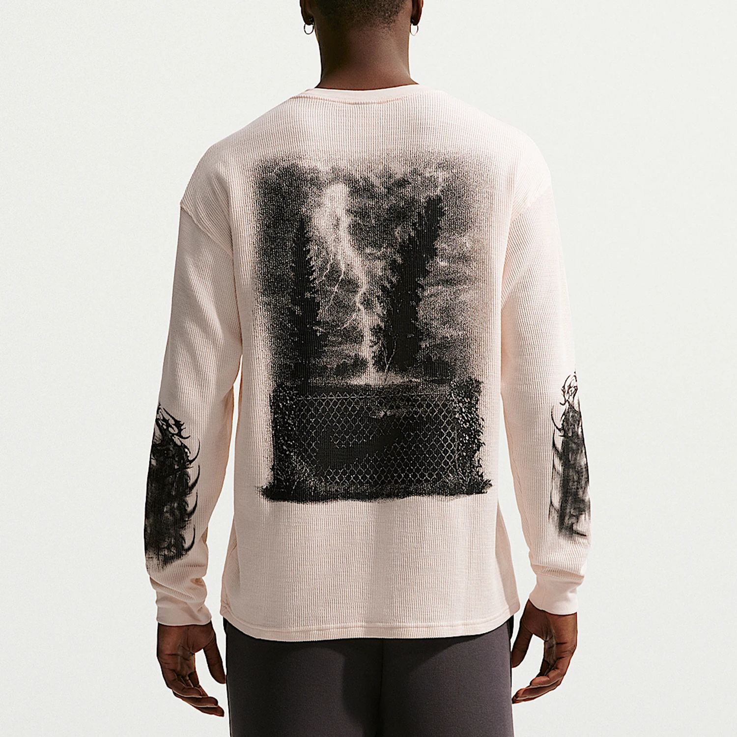 Nike Originals Mens Casual Loose Fit Knit Round Neck T-Shirt IQ1016-103