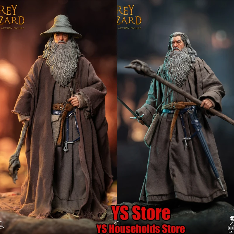 

Hell Cat Studio DYM202401 Normale версия 1/12 серые волосы волшебник фигурка Magic Master нежная 6-дюймовая модель солдата игрушки