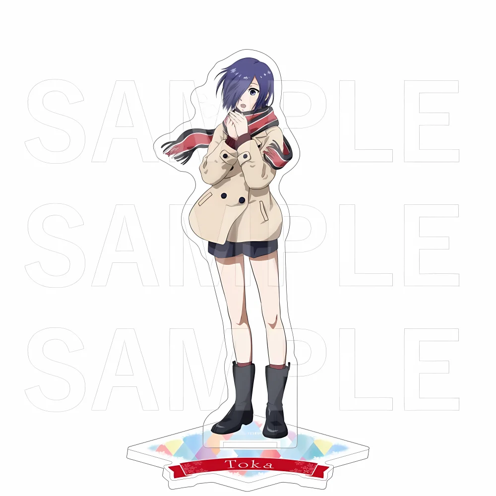 Anime Tokyo Ghoul 15cm Acrylic Stand Ken Kaneki Touka Kirishima