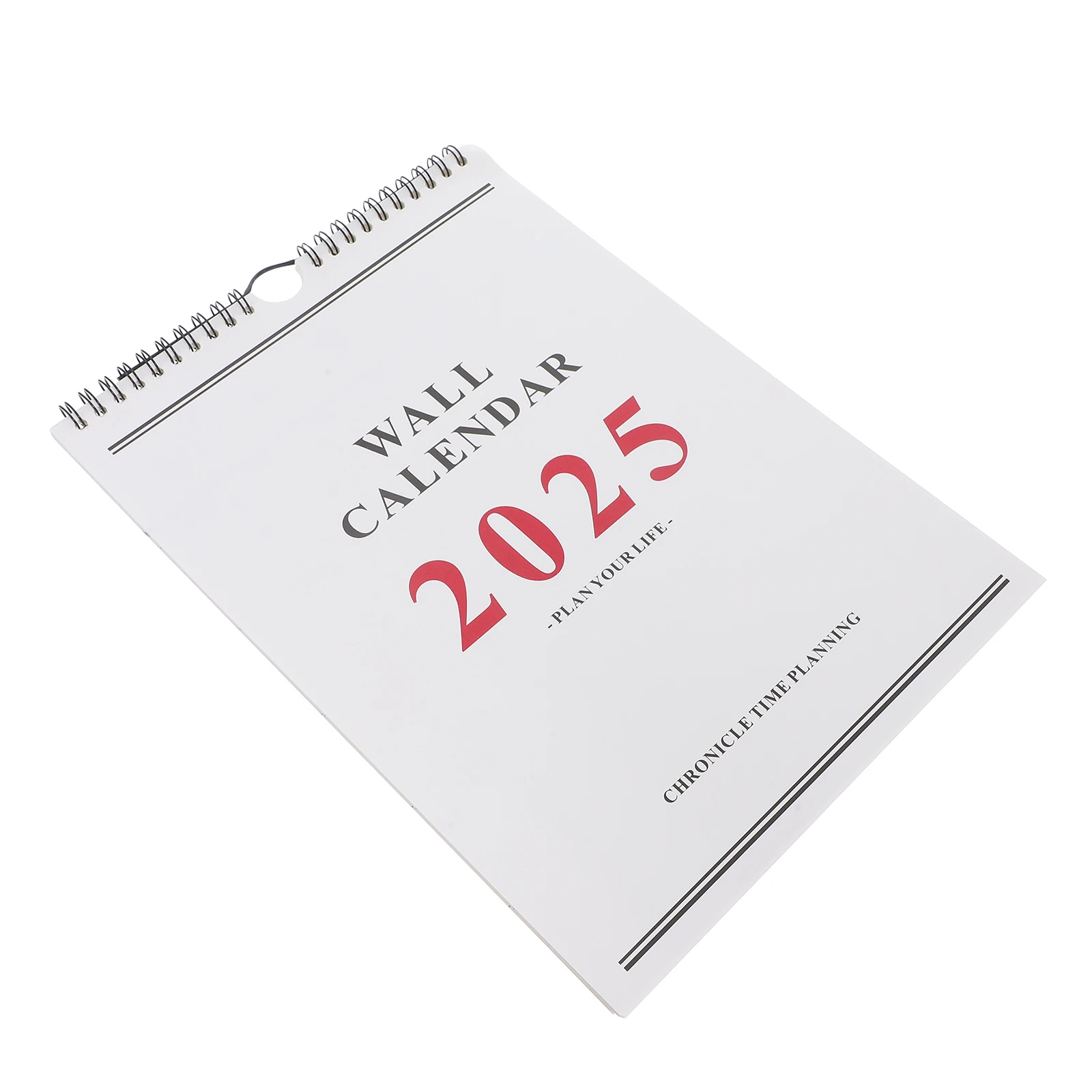 

Wall Mounted Calendar Academic Year Planner Daily Hanging Desk Classroom 2025 Chinese Paper Coil Work