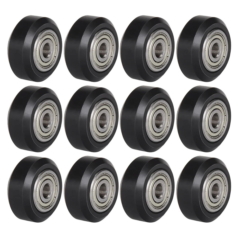 

12 Pcs Accessories Component 3d Printer Pom Pulley Wheel for 24x24cm Plastic Wheels