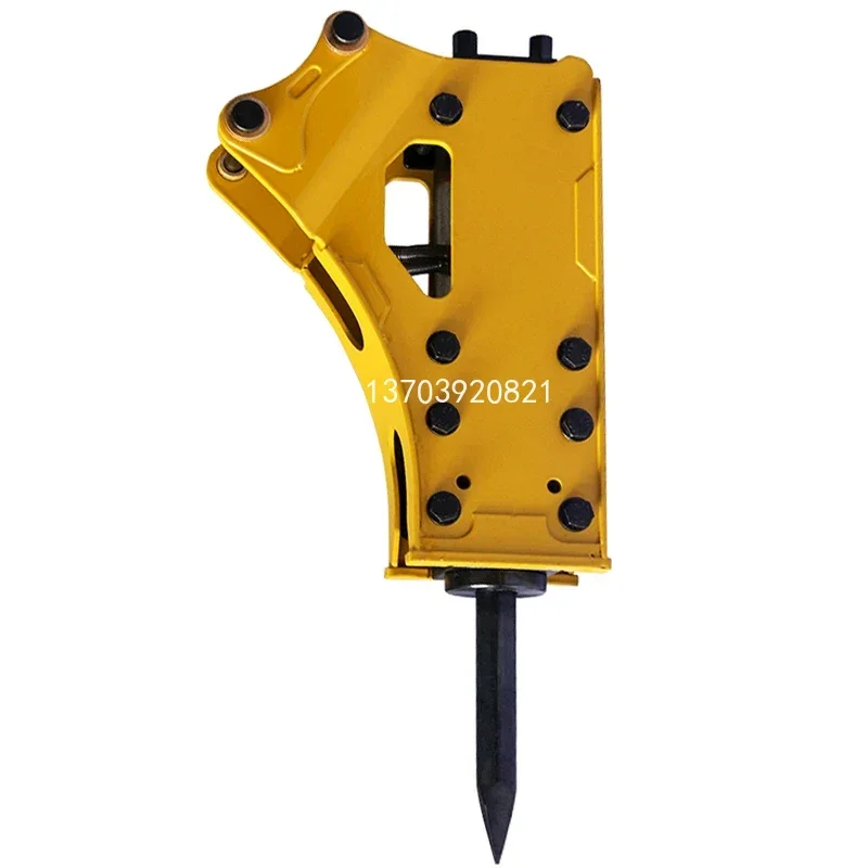 Construction Machinery Attachments Parts Small Mini Excavator Hydraulic Breaker Hammer with Mini Excavator