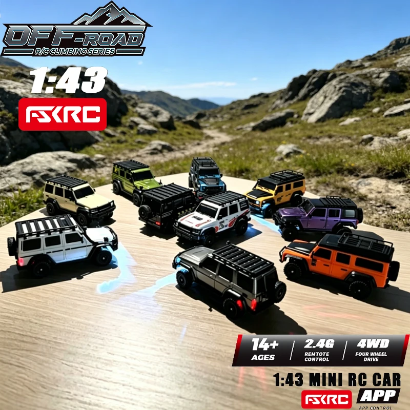 

New Huangbo 1:43 Double Shell Desktop Mini Full Scale Simulation Climbing Car Remote Control Toy Car RC CAR