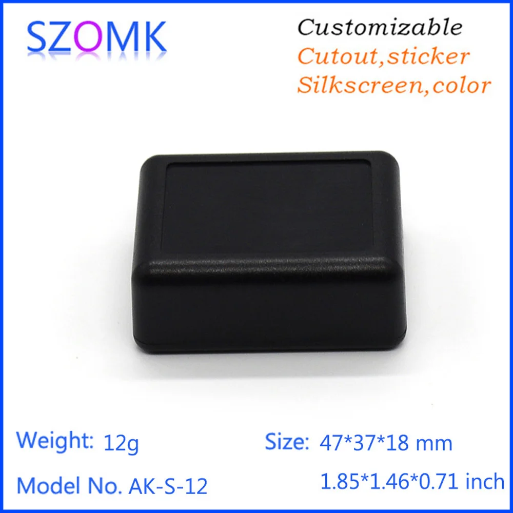 Standard plastic housing project box gps tracker control box (1Pcs) 46*36*18mm china market of electronic diy enclosure box