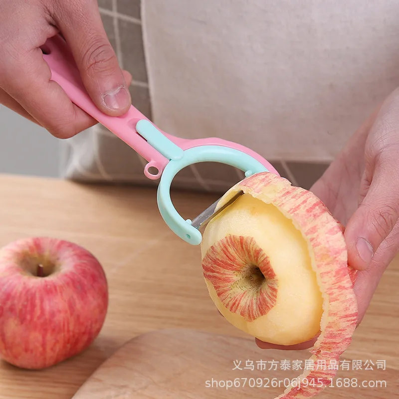 (Buy 1 get 1 free) Rotary Multifunctional Peeler Fruit and Vegetable Shredded Peeler Potato Shredder 3-in-1 Peeler Kitchen Gadgets