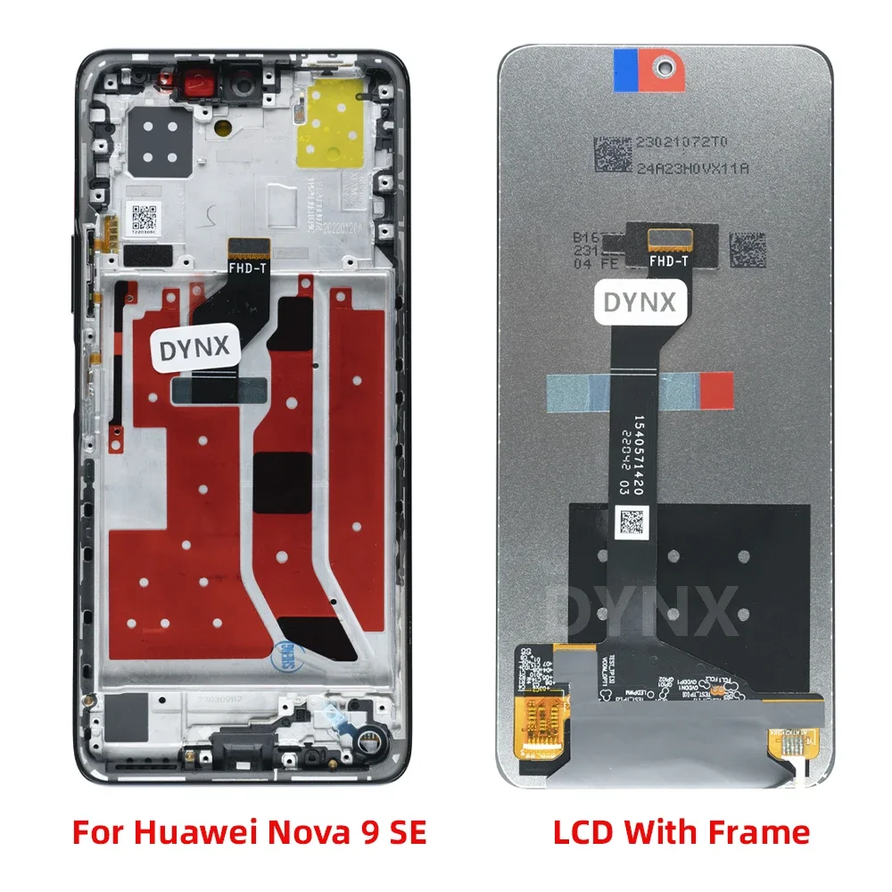 6.78“ Tested For Huawei nova 9 SE 9SE 5G JLN-LX1 LCD Display Screen Touch Panel Digitizer For Honor 50 SE 50SE JLH-AN00 Display