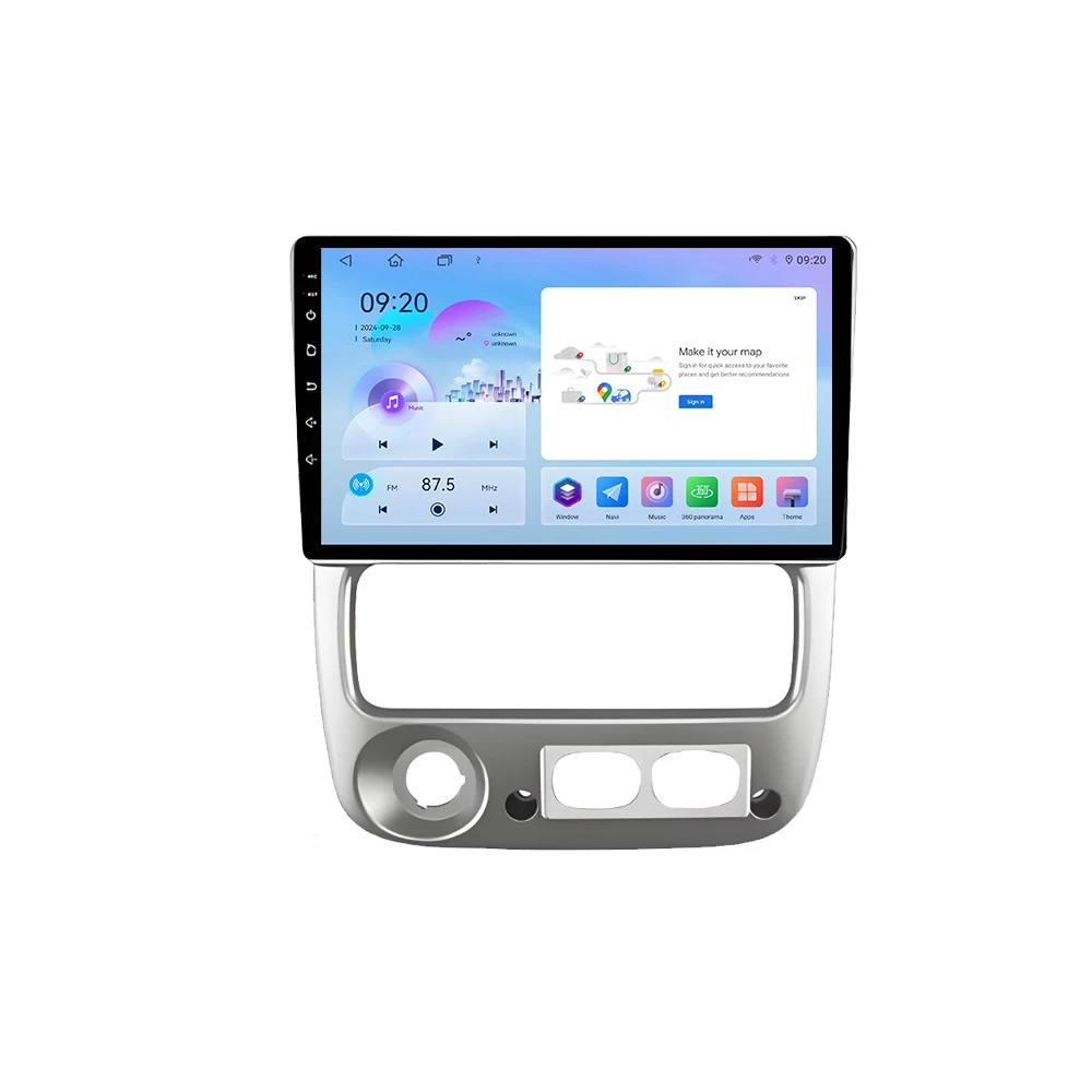 For Kia Rio Qianlima 2004 - 2006 2K QLED 9 Inch Android 16 Car Radio Stereo Head Unit Multimedia Video Player GPS Navigation RDS