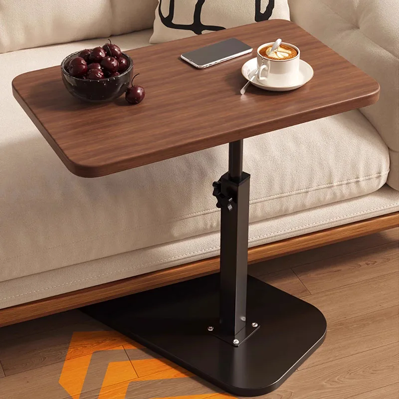 

Adjustable Antique Side Table Moving Simple Designer Books Standing Wood Side Table Metal Mesa Auxiliar Living Room Furniture