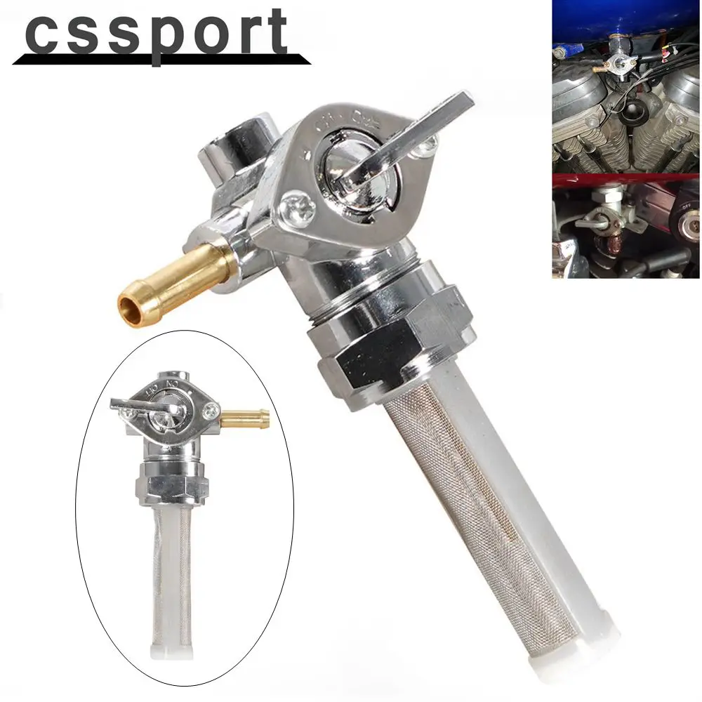 Hot Sale Gas Tank Fuel Valve Petcock Switch For Dyna Fatboy Heritage Softail Springer Sport Glide Sportster 883 1000 Motorbike