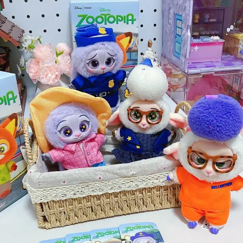 

Подлинная серия Zootopia, плюшевая слепая коробка, милый мультяшный кукла, рюкзак, виниловый кулон, аниме, периферийная игрушка, орнамент, загадочная подарочная коробка