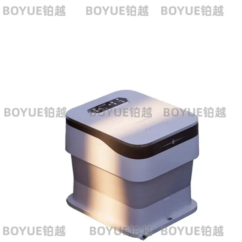 Foldable Foot Spa Massager with Heat Constant Temperature Airbag Massage Automatic Lifting Bucket Home Soaking Bath Tub