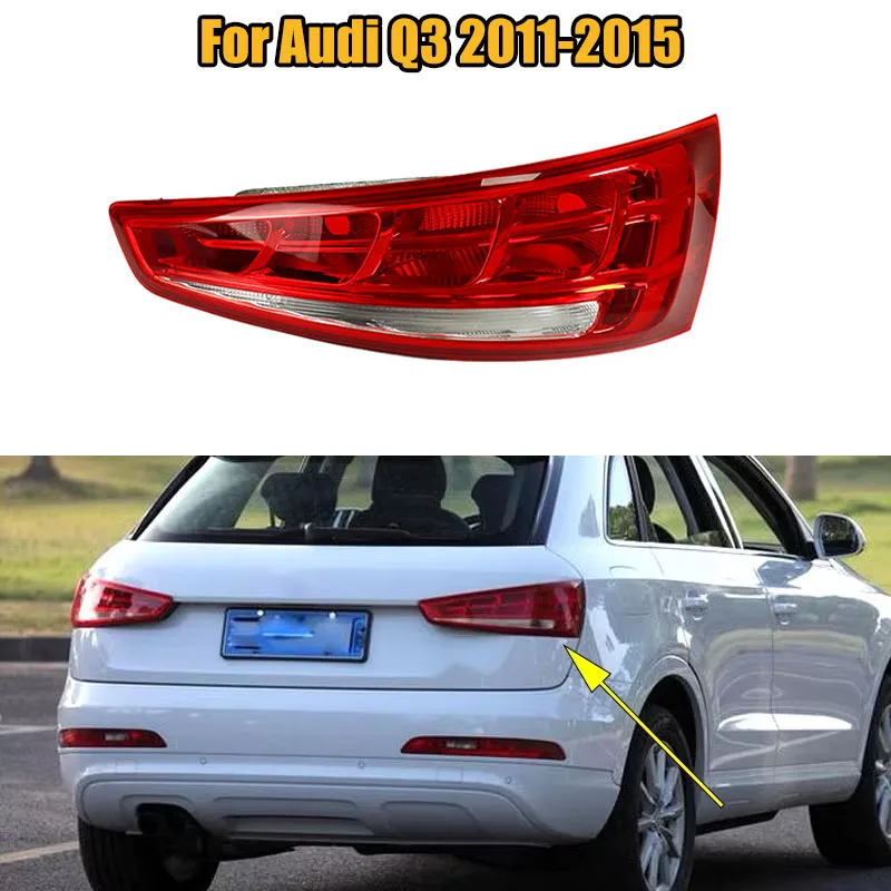 

Для Audi Q3 2011 2012 2013 2014 2015 автомобильный задний бампер задний фонарь стоп-сигнал задний фонарь указатель поворота без лампы автомобильные аксессуары