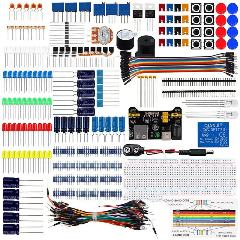 (1pcs/lot)Suitable for UNO R3 component kit beginner kit resistor capacitor diode module 830 holes
