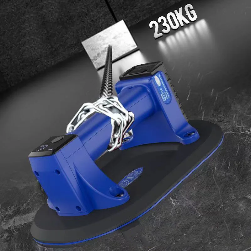 Intelligent Digital Display Electric Vacuum Suction Cup 230kg Vacuum Suction Cup Suitable for Granite Tile Glass