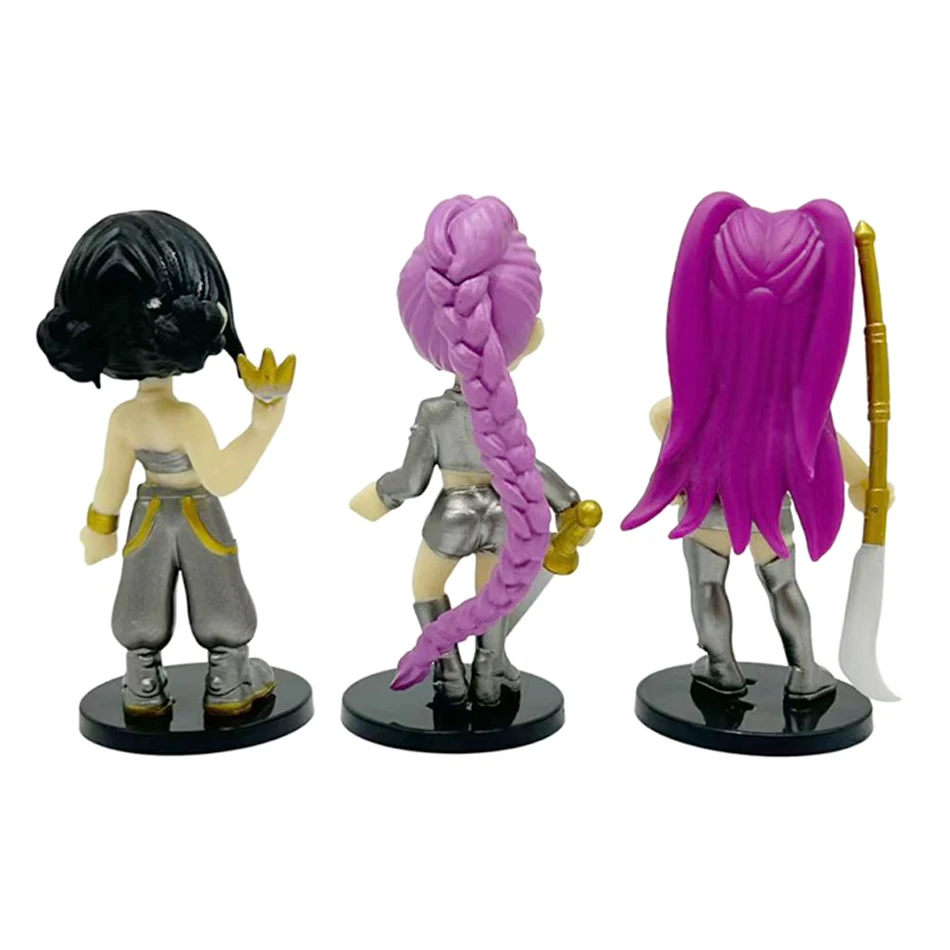 Caja ciega de Anime Kpop Devil Hunter, bolsa ciega divertida para desmontaje, estatua pequeña, modelo periférico, caja ciega de escritorio, regalo de decoración