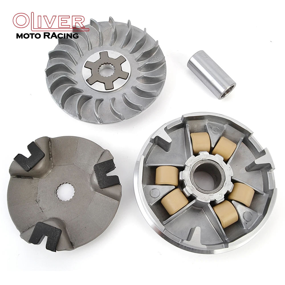 Front Primary Clutch Variator For Aeon Cobra Revo Triton Minikolt 50 Minikolt SMC Explorer E-Ton Malaguti 50cc Urban Ram Mini