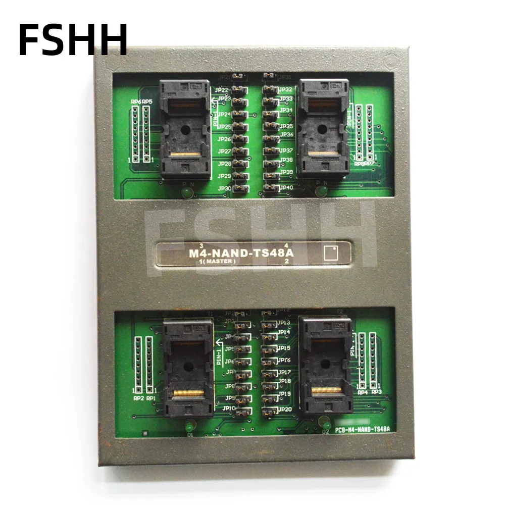 M4-NAND-TS48A Programming Module for ALL-100 Programmer 4pcs TSOP48 test socket in 1 adapter