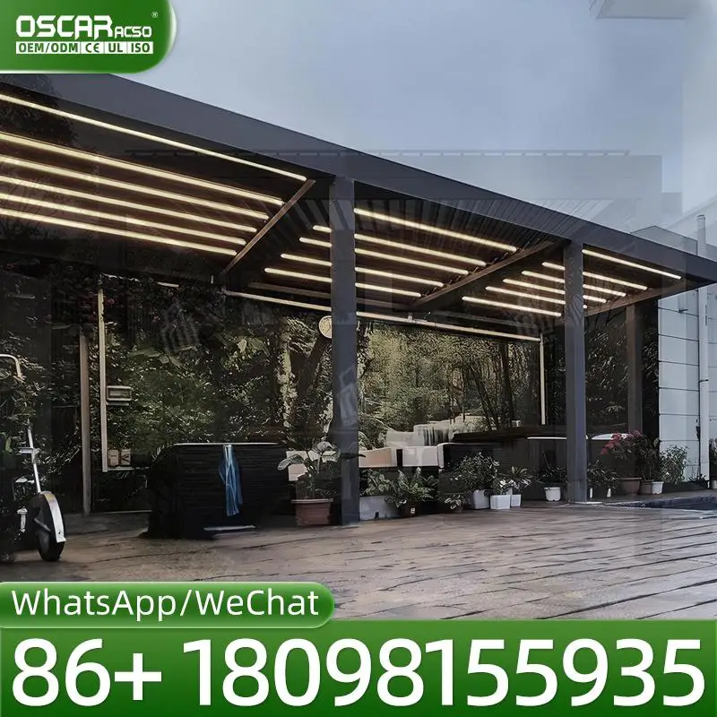 Custom Outdoor Aluminum Pergola Bioclimatic Weatherproof Eco Friendly Freestanding Patio Shelter Garden Backyard Deck Australia