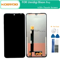 Pantalla LCD Original para UMIDIGI Bison PRO, 6,3 pulgadas, 2340x1080, montaje de pantalla táctil, repuesto 100% probado, alta calidad, BisonPro