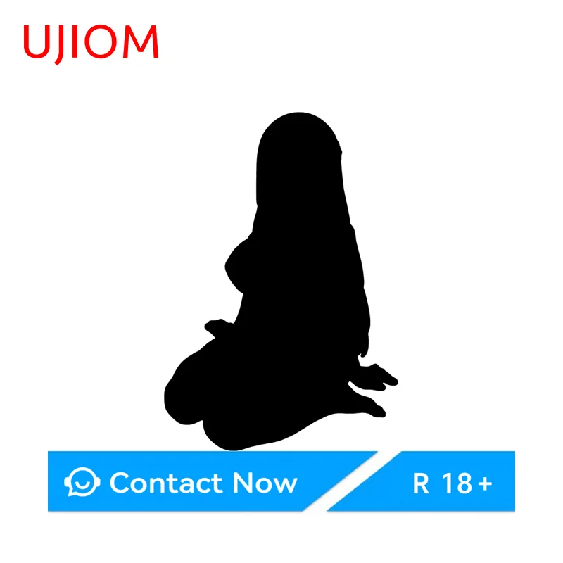 UJIOM Fern Graphics Wall Sticker Fashionable Attractive Occlusion Scratch Picture Bouncy Castle Decal Artistic Living Room Decor