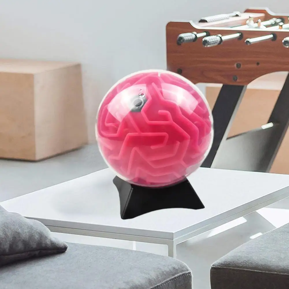 2024 Supporto per palla Supporto per espositore Base di supporto per calcio Rugby Labirinto di cristallo Pallone da labirinto Calcio Pallavolo Basket H6k2