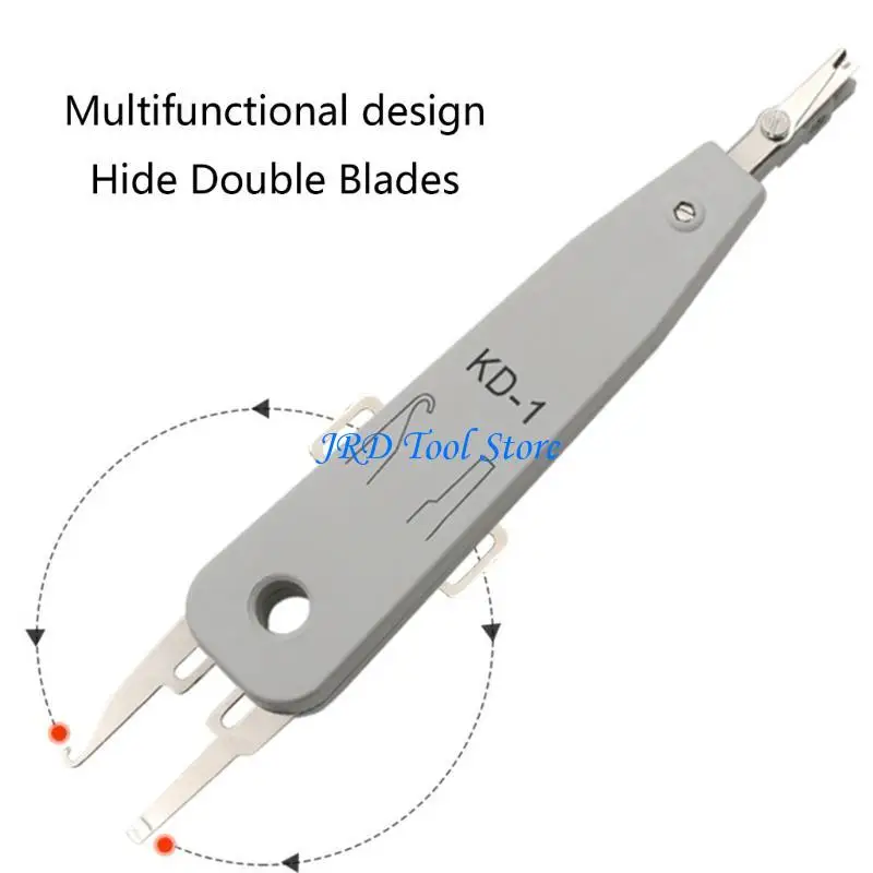 A2UD Down Tool For TelecomPhone RJ11 Cat5 RJ45 Patch Panel