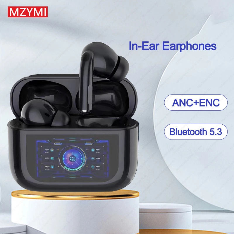 

MZYMI Wireless Earbuds YX30 Bluetooth 5.3 Headphones ANC In Ear Earphones Noise Reduction Sports Headest Waterproof With Mic