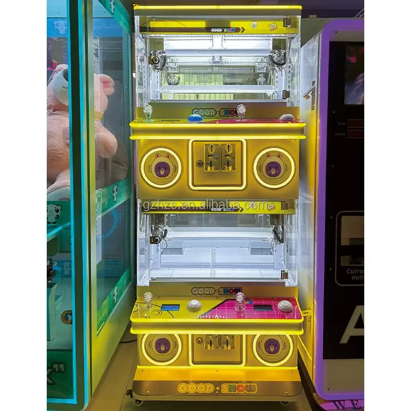 Popular Claw Machine Coin Operated Arcade Machine Crane Claw Vending Machine