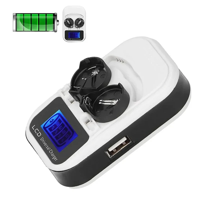 Intelligent Battery Charger USB Rechargeable Multifunctional Battery Charger EU Plug