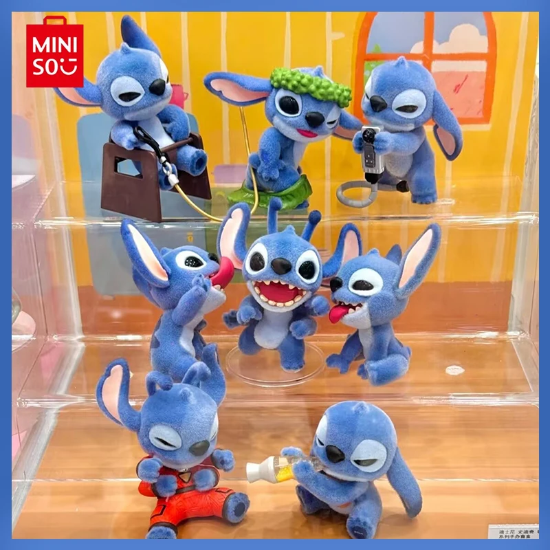 Ohana Means Family Stitch Series In Stock Anime Mini Stitch Blind Box Figure Animal Model Desk Decor Mystery Box Toys