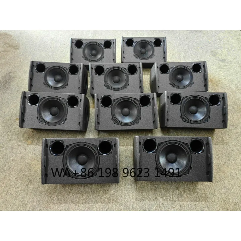 

Multi-Function 8 Inch Coaxial Stage Speaker Pole-Mount System for Indoor Club Live Audio Installation