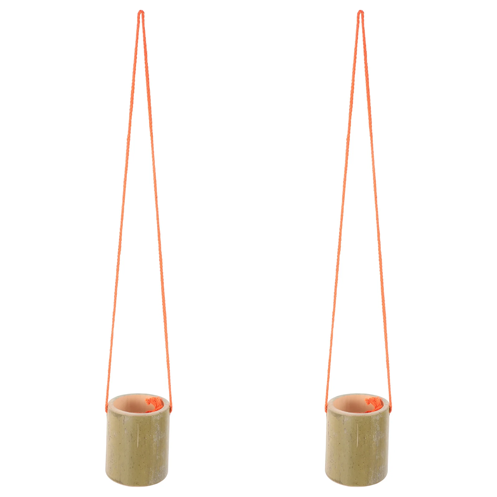 

2 Bamboo Stilts Balancing Toys Kids Adults Educational Playsets Parent Child Interaction Training Walking