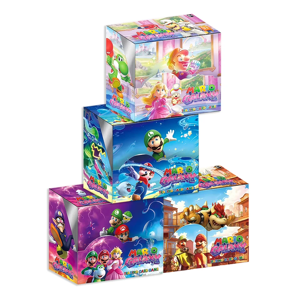 Super Mario Galaxy Trading Cards Collectible Booster Box 288 Anime
