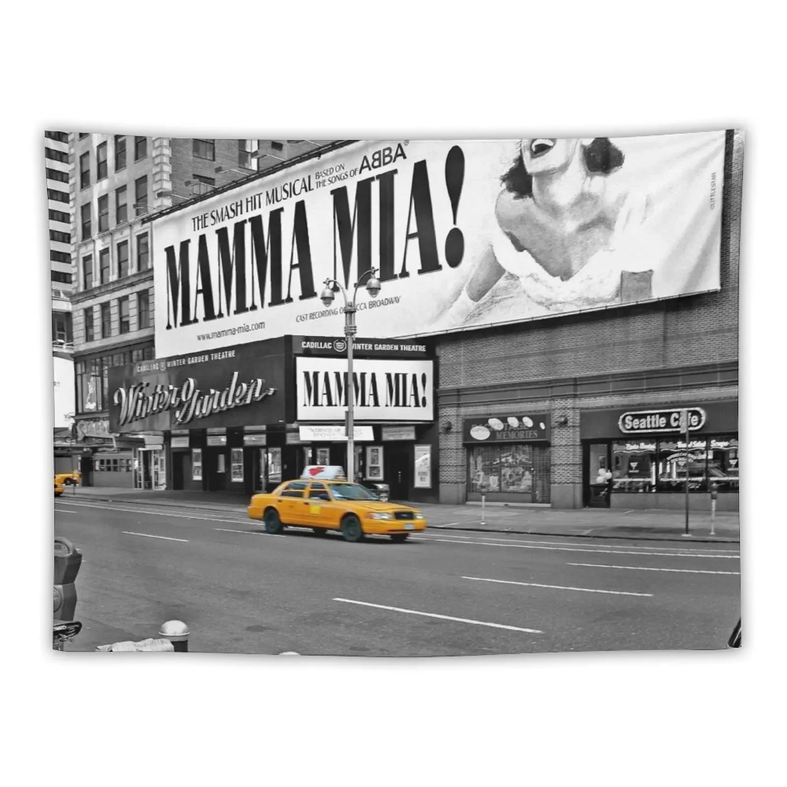 

NYC Yellow Cabs Mamma Mia Tapestry Room Decorations Room Aesthetic Decor Home And Comfort Decor Tapestry