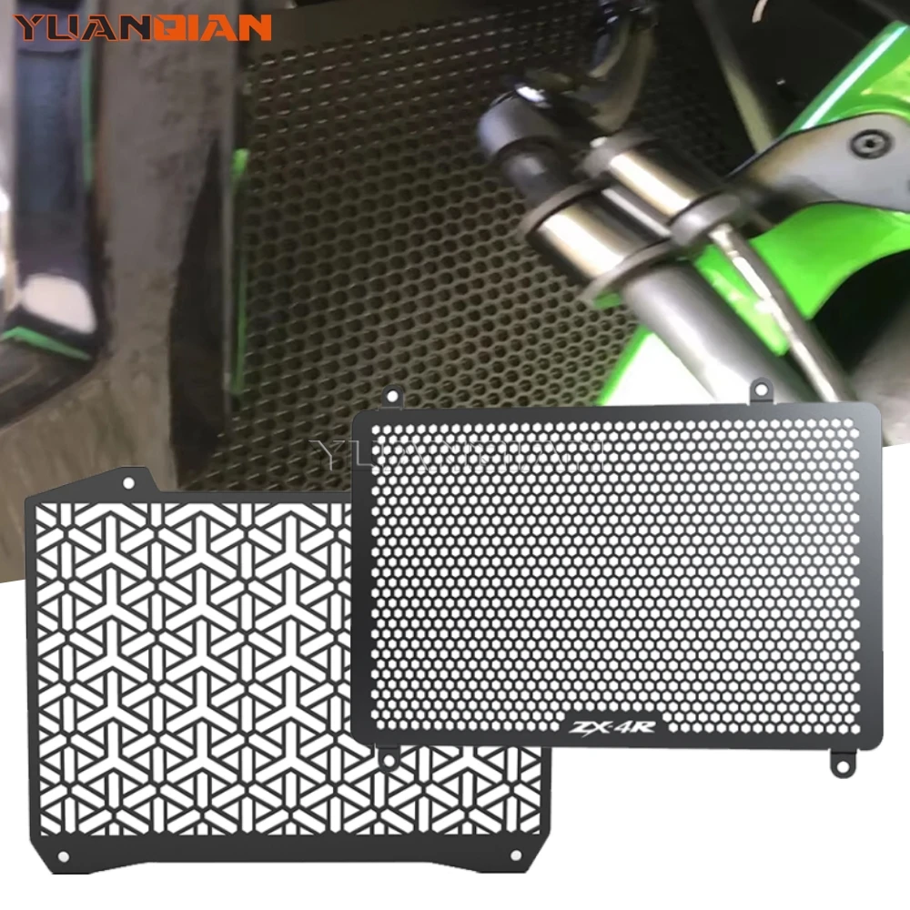 

ZX4RR ZX4R SE Motorcycle Accessories Radiator Grille Guard Protector Cover For KAWASAKI ZX-4R ZX-4RR ZX 4RR 2023 2024 2025 2026