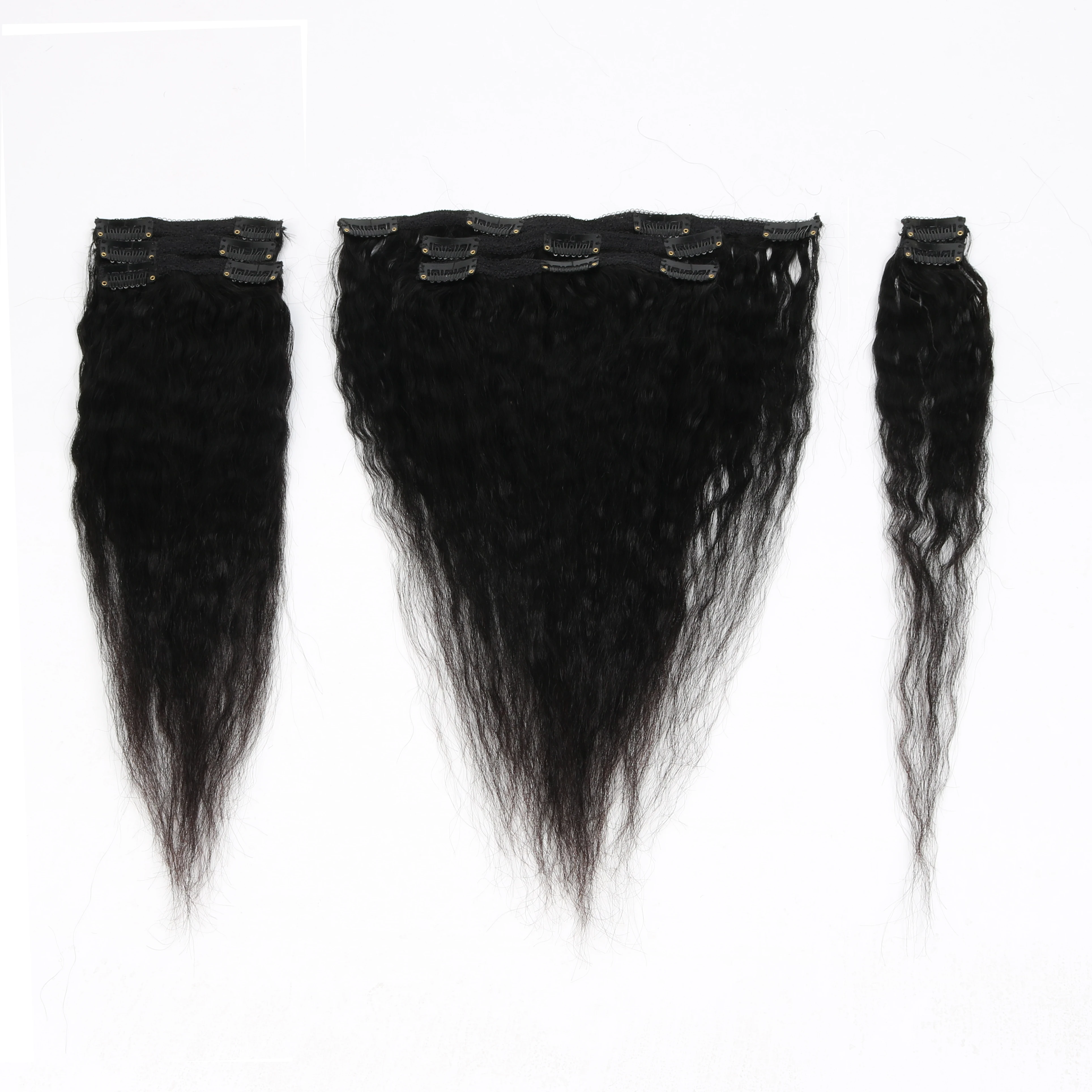 ياكي مستقيم كليب في الشعر التمديد الشعر البشري غريب مستقيم البرازيلي ريمي الشعر الطبيعي كليب في الشعر البشري التمديد #4