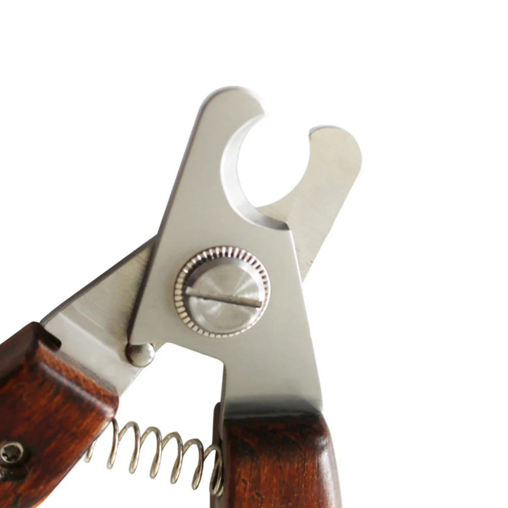 

Pet Stainless Steel Dog Nail Clipper Sharp Wear Resistant Safety Guard Cat Puppy Claw Cutter Professional Trimmer