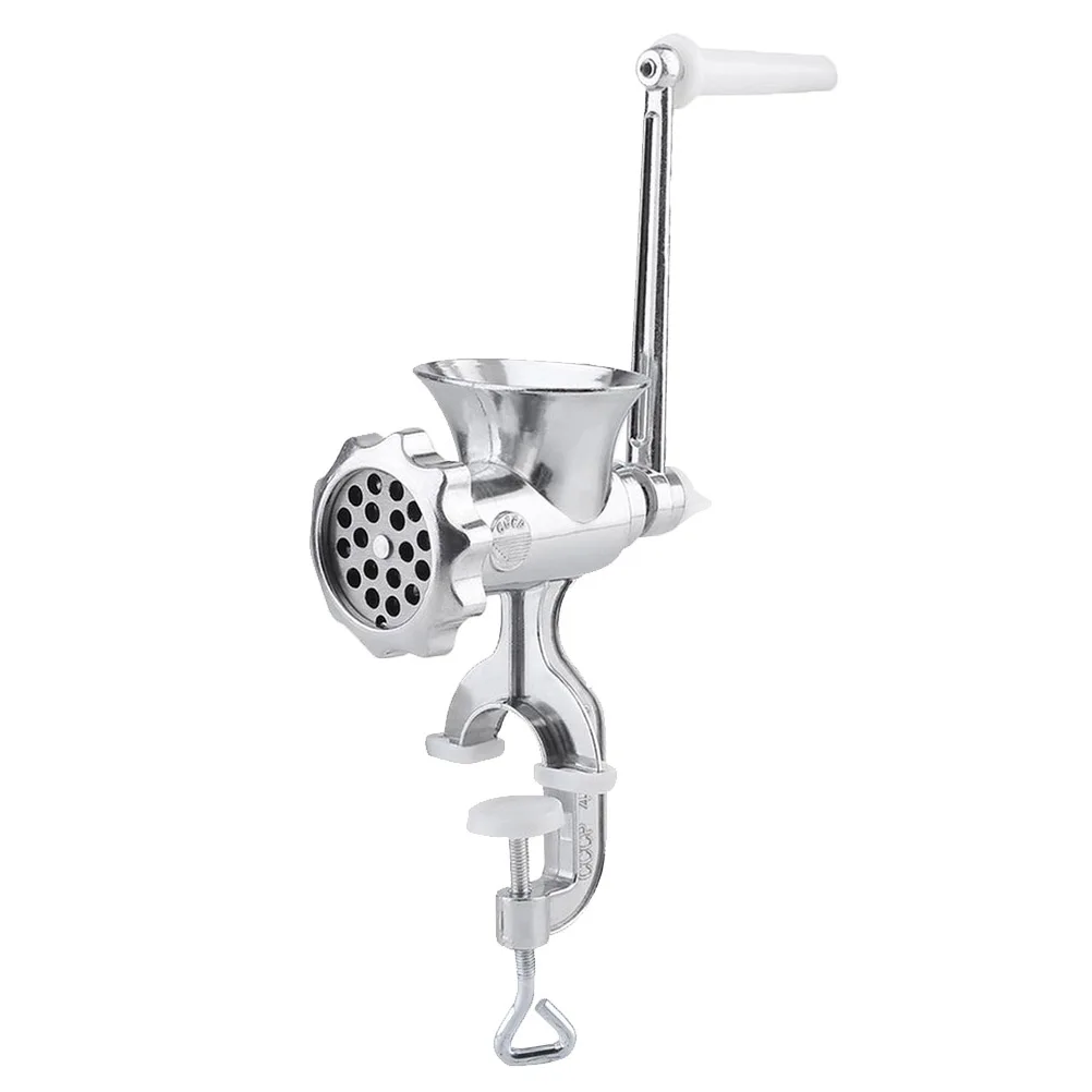 

Manual Meat Grinder Multifunctional Stainless Sausage Maker Mincer Tool Kitchen Gadget Easy Clean Home Commercial Cooking