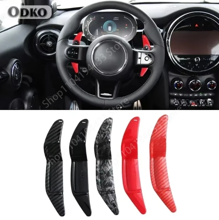 

For Mini R55 R56 R58 R60 R61 Styling Auto Steering Wheel Rear Shift Paddle Car Shift Equipment Semi Automatic Clutc Black Red