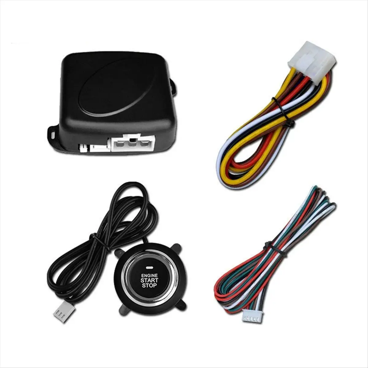 A99X 12V Car One Key System Automatic Ignition Engine Ignition System Remote Control Push Button System Car Part