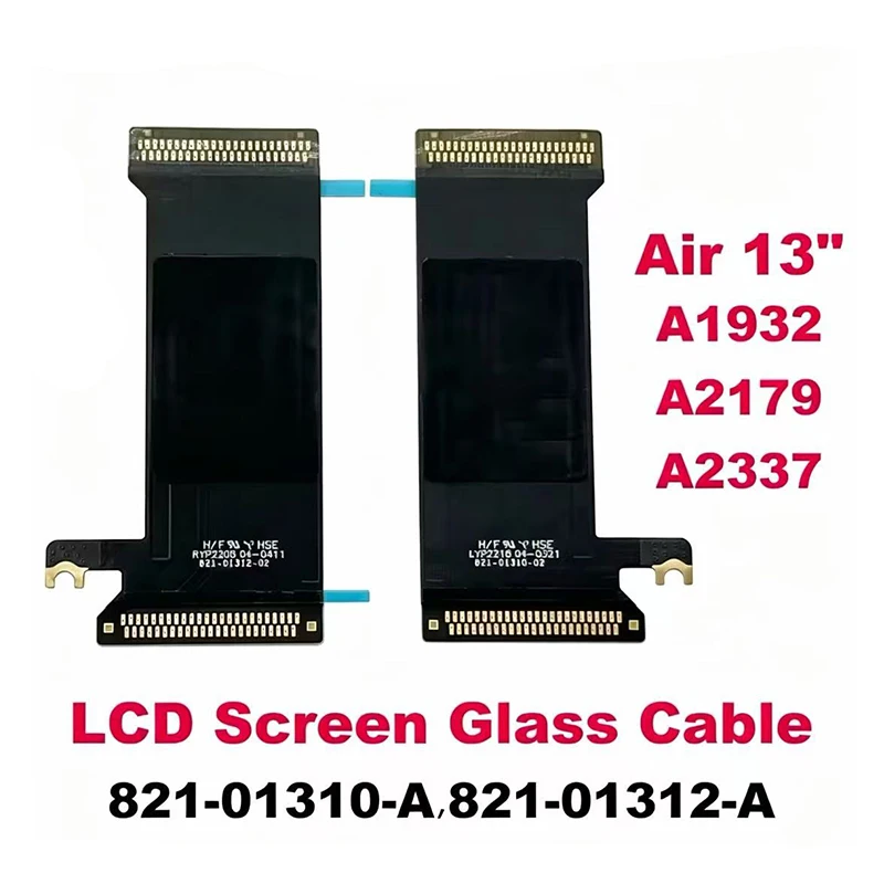 

Новый стеклянный кабель для ЖК-дисплея MacBook Air 13" A1932 A2179 A2337 821-01310-A 821-01312-A 2018 2019 2020 годов выпуска