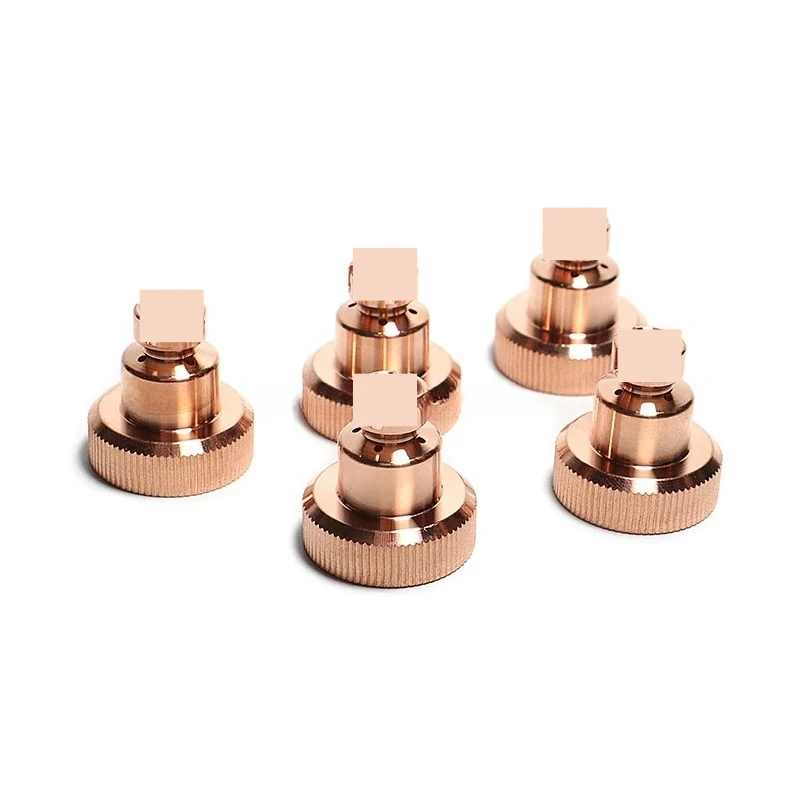 5Pcs W03X0893‑68A Copper Shield Cup, Replacement Plasma Consumables for Lincoln LC105 LC105M Torch