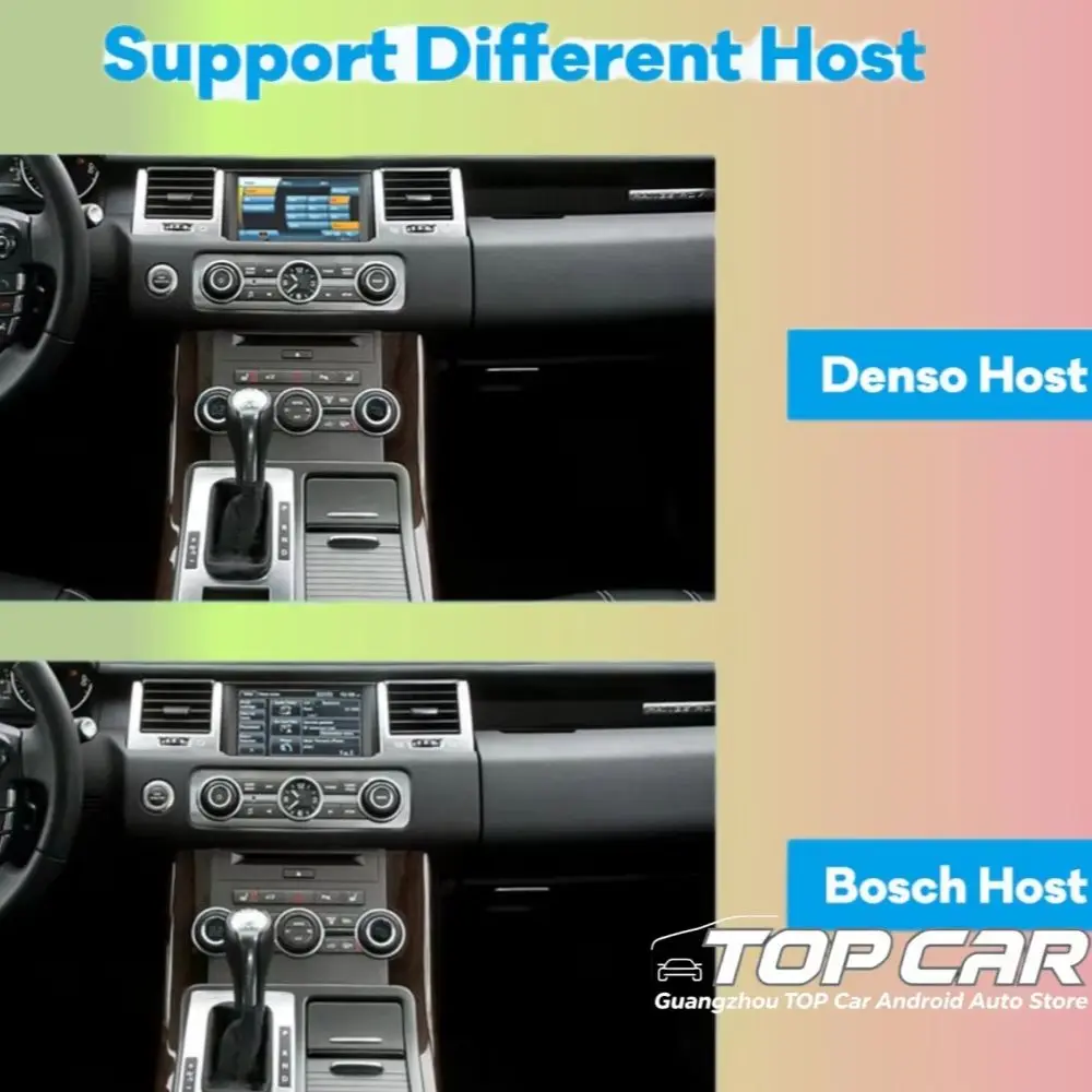 RHD LHD Android Wireless Carplay Car Radio For Range Rover Sport L320 2005-2013 Multimedia Player WIfi Head Unit AC Bluetooth