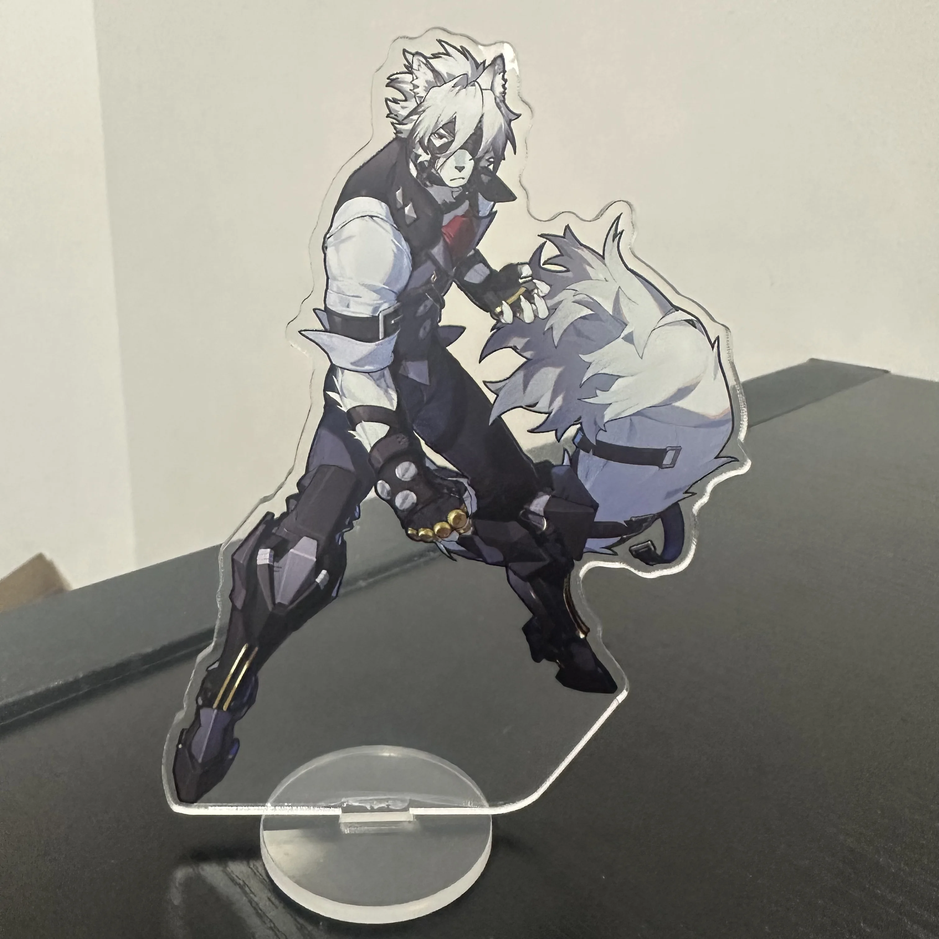 Hot Game Zenless Zone Zero Figures Billy the Kid Von Lycaon Cosplay Acrylic Stand Model Plate Desk Decor Standing Sign Fans Gift