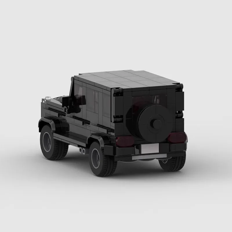 Moc – modèle de voiture compatible G63 SUV, véhicule tout-terrain, technologie, bloc de construction modulaire, cadeau de noël, jouet pour enfants, ensemble de bricolage