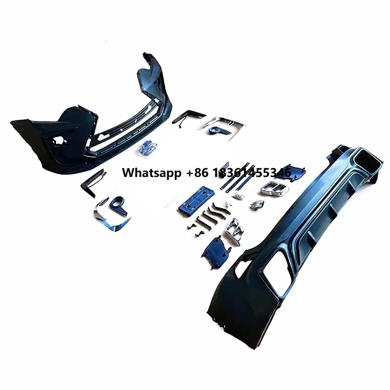 

for Crown Kluger RAV4 16-19 modified Front Rear bumper grille Surround Car Accessories Body kit