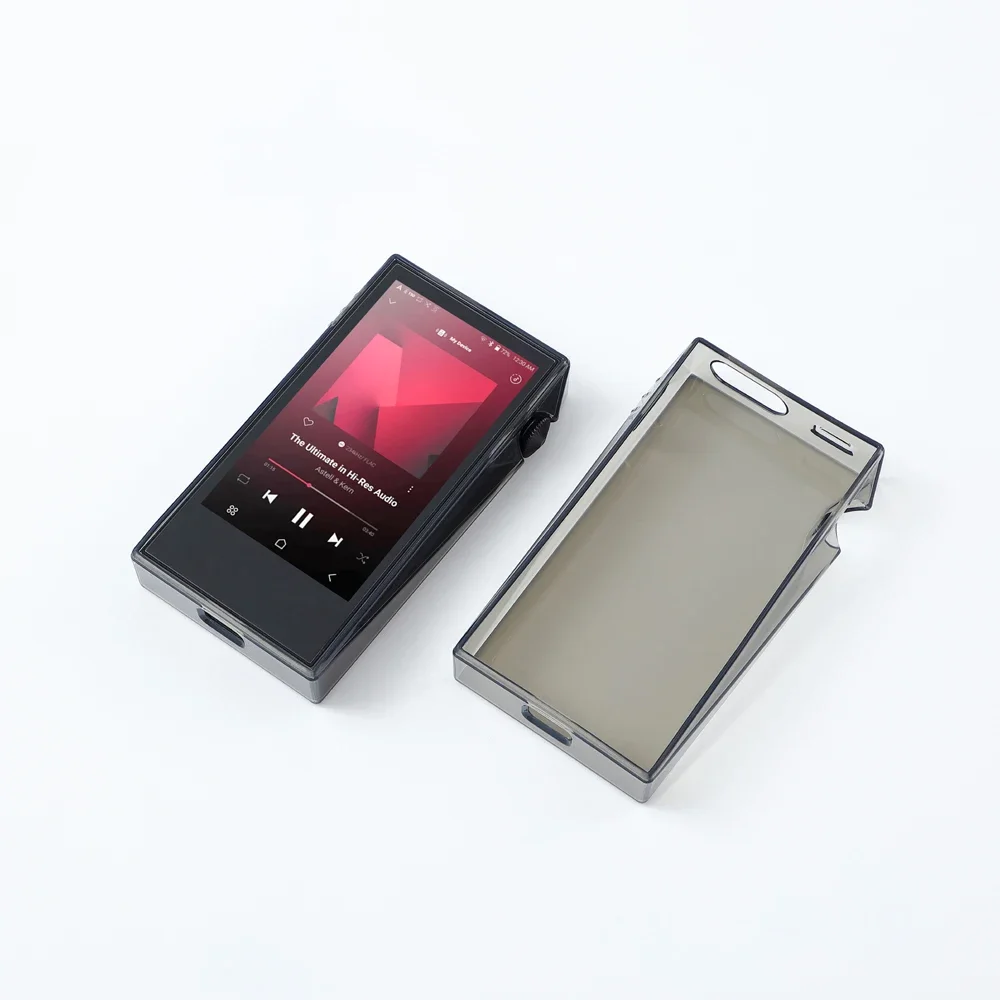 

Мягкий прозрачный чехол из ТПУ с кристаллами для iriver Astell & Kern SP3000M с закаленным экраном
